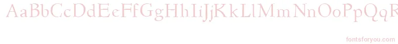Newstylelight Font – Pink Fonts on White Background