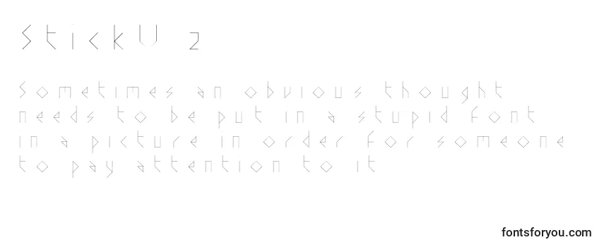 StickV.2 Font