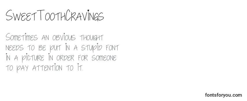 SweetToothCravings Font