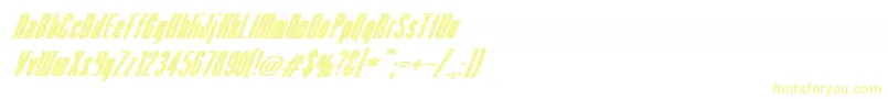 VenusNormalExBoldItalic Font – Yellow Fonts