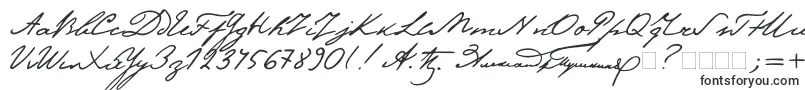 Pushkinc-Schriftart – Romantische Schriften