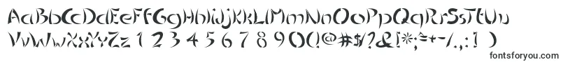 Chinoiseries-Schriftart – Esoterische Schriften