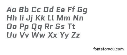 QuanticoBolditalic Font