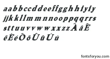HarveygreyItalic font – frisian Fonts