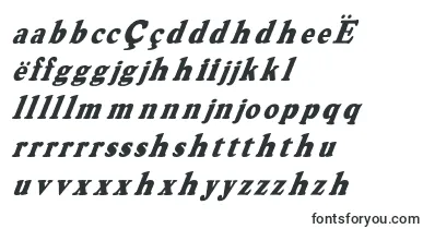 HarveygreyItalic font – nyanja Fonts