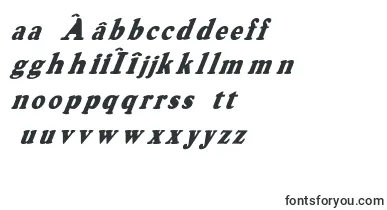 HarveygreyItalic font – romanian Fonts
