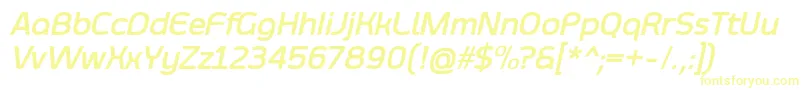 SmoolthanBoldItalic Font – Yellow Fonts