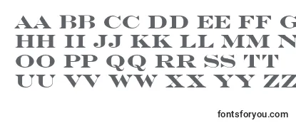 EngraversBold-fontti