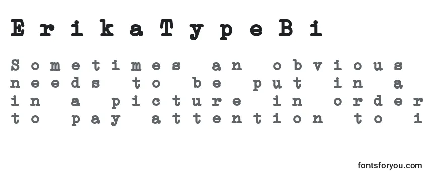 ErikaTypeBi-fontti