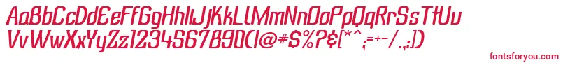 SubatonikItalic Font – Red Fonts