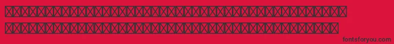 WiesbadenswingltstdDing Font – Black Fonts on Red Background