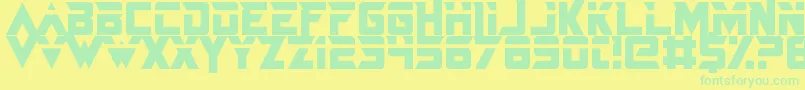 More about JustInTheFirestorm Font JustInTheFirestorm Font – Green Fonts on Yellow Background