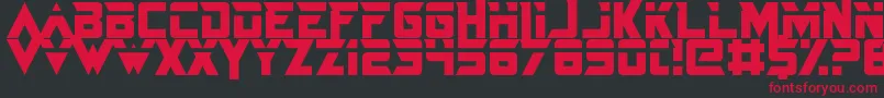 JustInTheFirestorm Font – Red Fonts on Black Background
