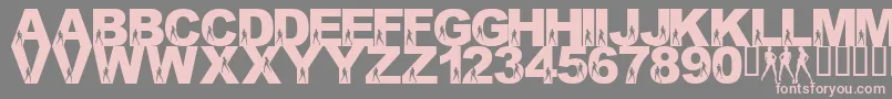 Saiba mais sobre a fonte LmsCharliesOtherAngels Fonte LmsCharliesOtherAngels – fontes rosa em um fundo cinza