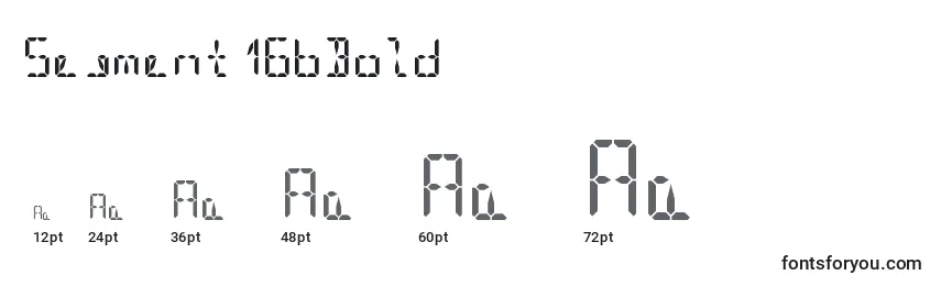 Segment16bBold Font Sizes