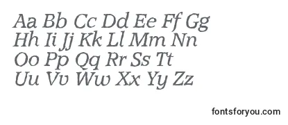 Обзор шрифта AccoladeantiqueItalic