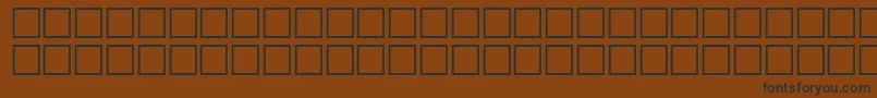 fuente Mathsymbols1 – Fuentes Negras Sobre Fondo Marrón