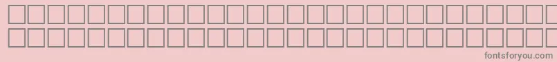 Mathsymbols1 Font – Gray Fonts on Pink Background