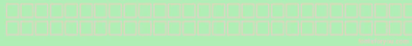 Mathsymbols1 Font – Pink Fonts on Green Background