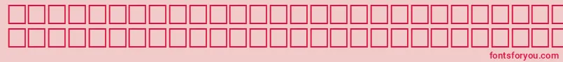 Mathsymbols1-Schriftart – Rote Schriften auf rosa Hintergrund