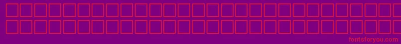 Mathsymbols1 Font – Red Fonts on Purple Background