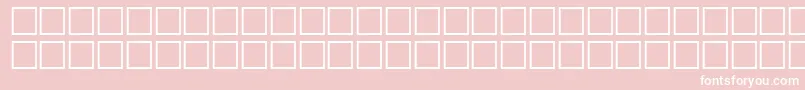 Mathsymbols1 Font – White Fonts on Pink Background