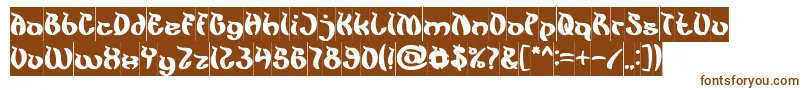 KingCobraInverse Font – Brown Fonts