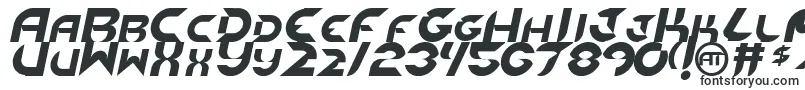 NewdigitalItalic-fontti – geometriset fontit