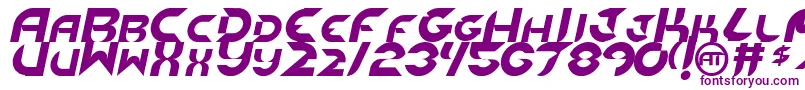 NewdigitalItalic-fontti – violetit fontit