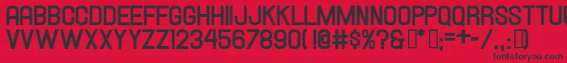More about Hallandalebold Font Hallandalebold Font – Black Fonts on Red Background