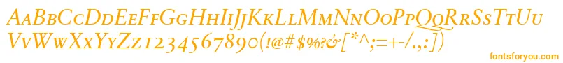 SabonnextLtItalicSmallCaps Font – Orange Fonts