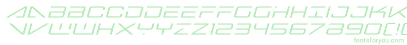 Fonte Bansheepilotexpandital – fontes verdes