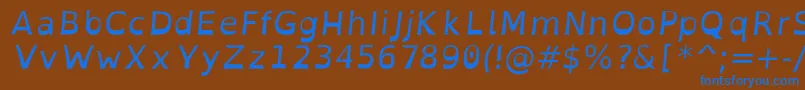 More about OpendyslexicItalic Font OpendyslexicItalic Font – Blue Fonts on Brown Background