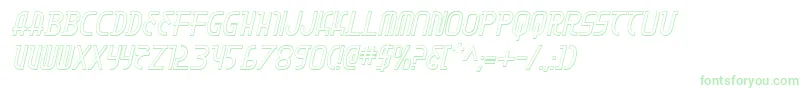 MoonDart3DItalic Font – Green Fonts