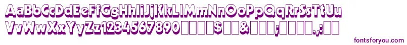 Neato1 Font – Purple Fonts on White Background