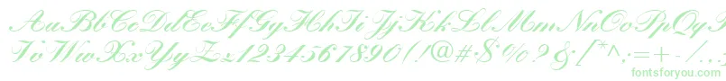 KastlerBoldItalic Font – Green Fonts