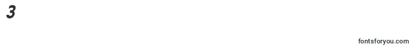 Excibi Font – Fonts for Digit 3