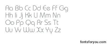 BauhausLightBt Font