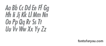 FairmontCondItalic Font