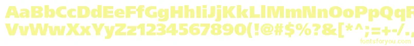 Agforeignerblackc Font – Yellow Fonts