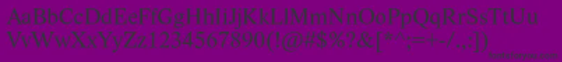 LidoStf Font – Black Fonts on Purple Background