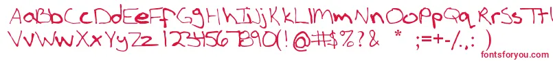 Boldloud Font – Red Fonts