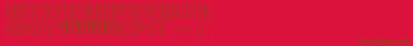 Lisätietoja ObcecadaSerifFfp-fontista ObcecadaSerifFfp-fontti – ruskeat fontit punaisella taustalla