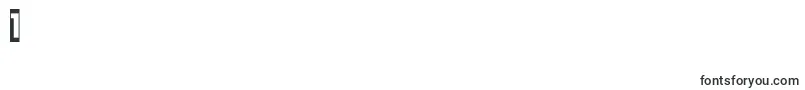 Swishbut-Schriftart – Schriften für die Ziffer 1