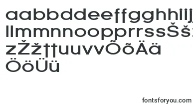 Florsn14 font – estonian Fonts