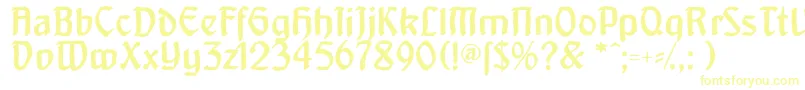 Artnoveaudecadente Font – Yellow Fonts