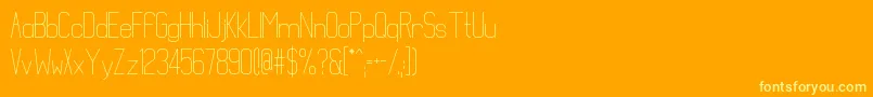 More about Mathematical Font Mathematical Font – Yellow Fonts on Orange Background