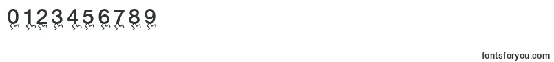 Runningletters Font – Fonts for Numbers and Digits