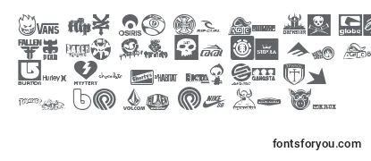 Шрифт Logoskate