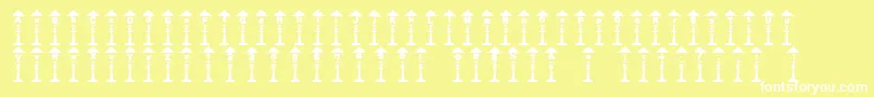 fuente Empireoflights – Fuentes Blancas Sobre Fondo Amarillo